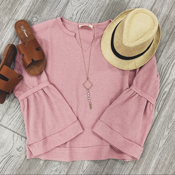 FEELING IT TODAY THERMAL TOP - Picture 4 of 5